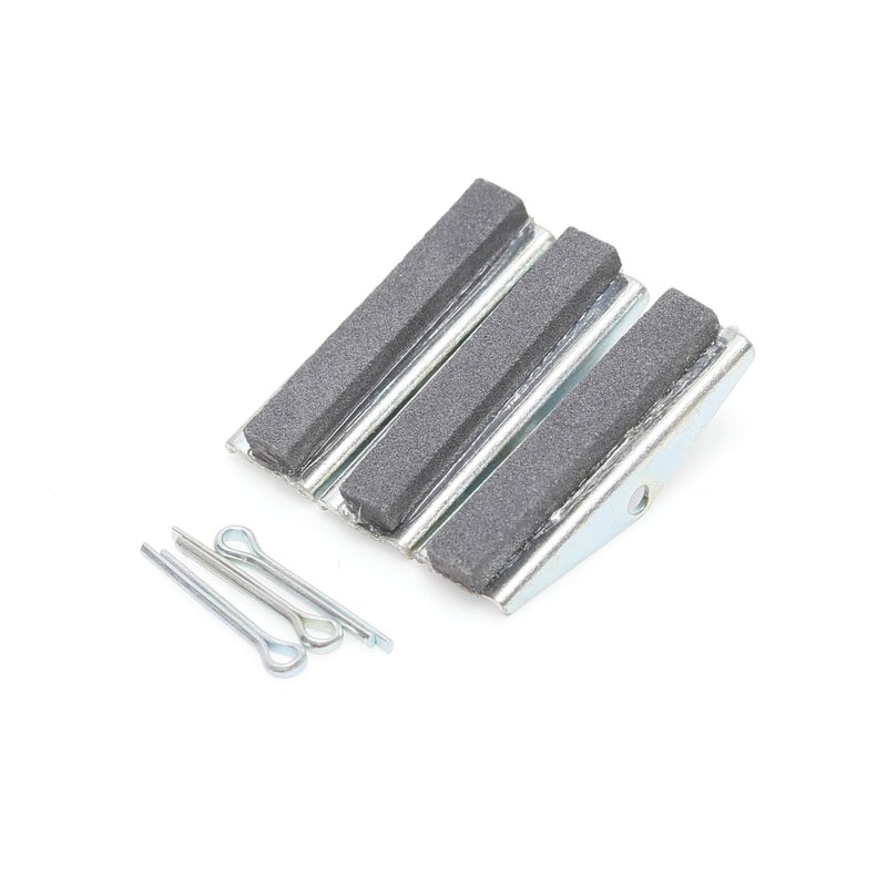 OEMTOOLS 2528F Fine Grit 1-1/8 Inch 3 Piece Replacement Stone Set, Professional Honing Replacement Stones, Honing Stone Tools - Image 1